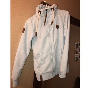 Blue Naketano sweater!